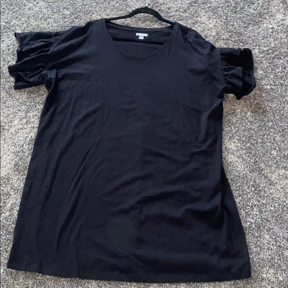 Black casual dress